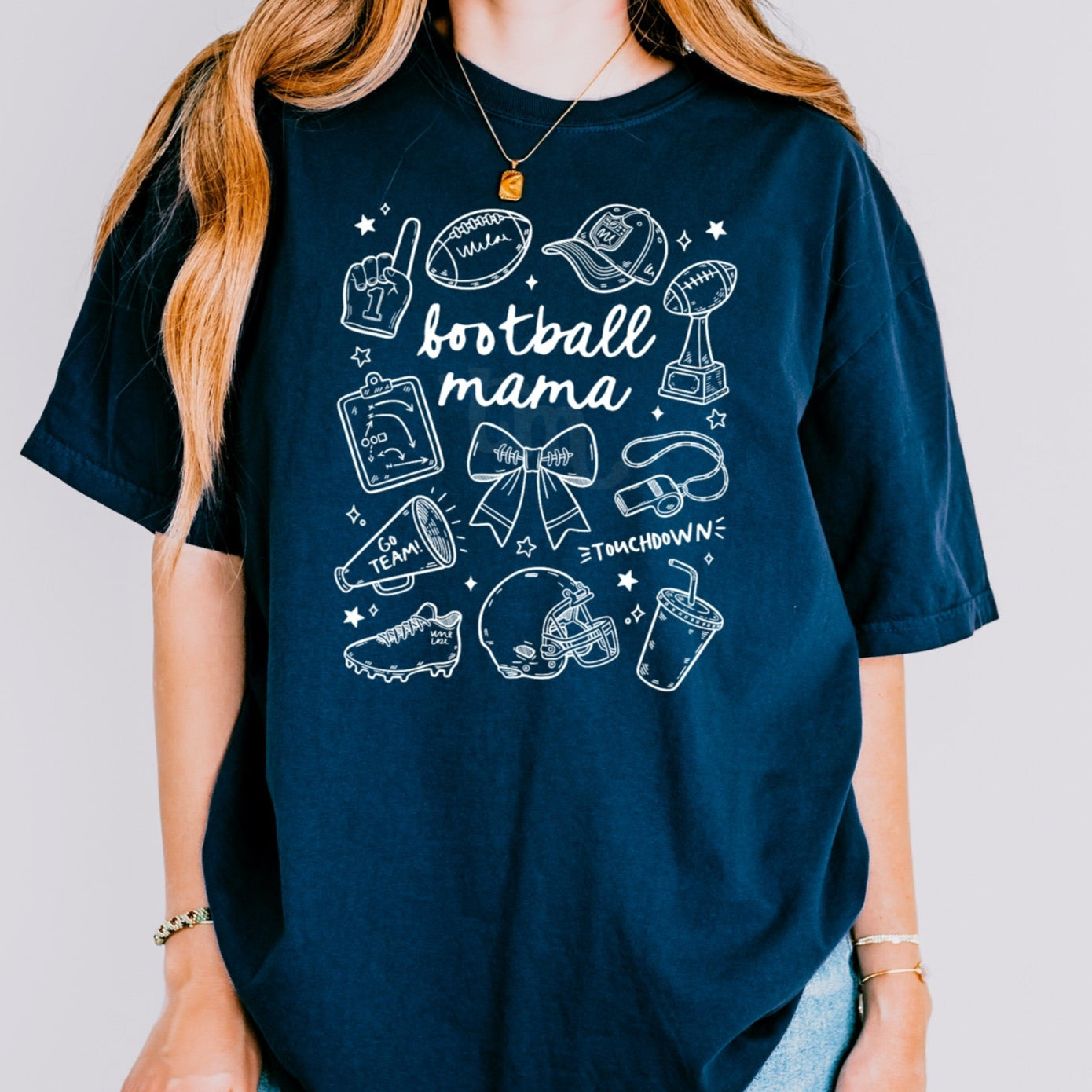 Football Mama Doodles