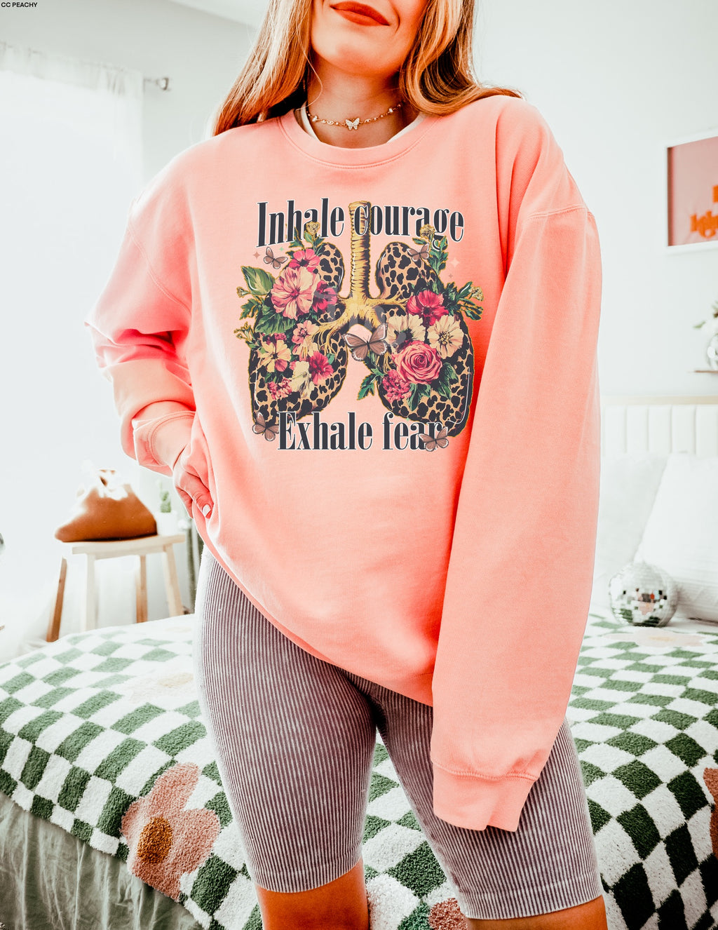 Inhale Courage MATTE CLEAR FILM