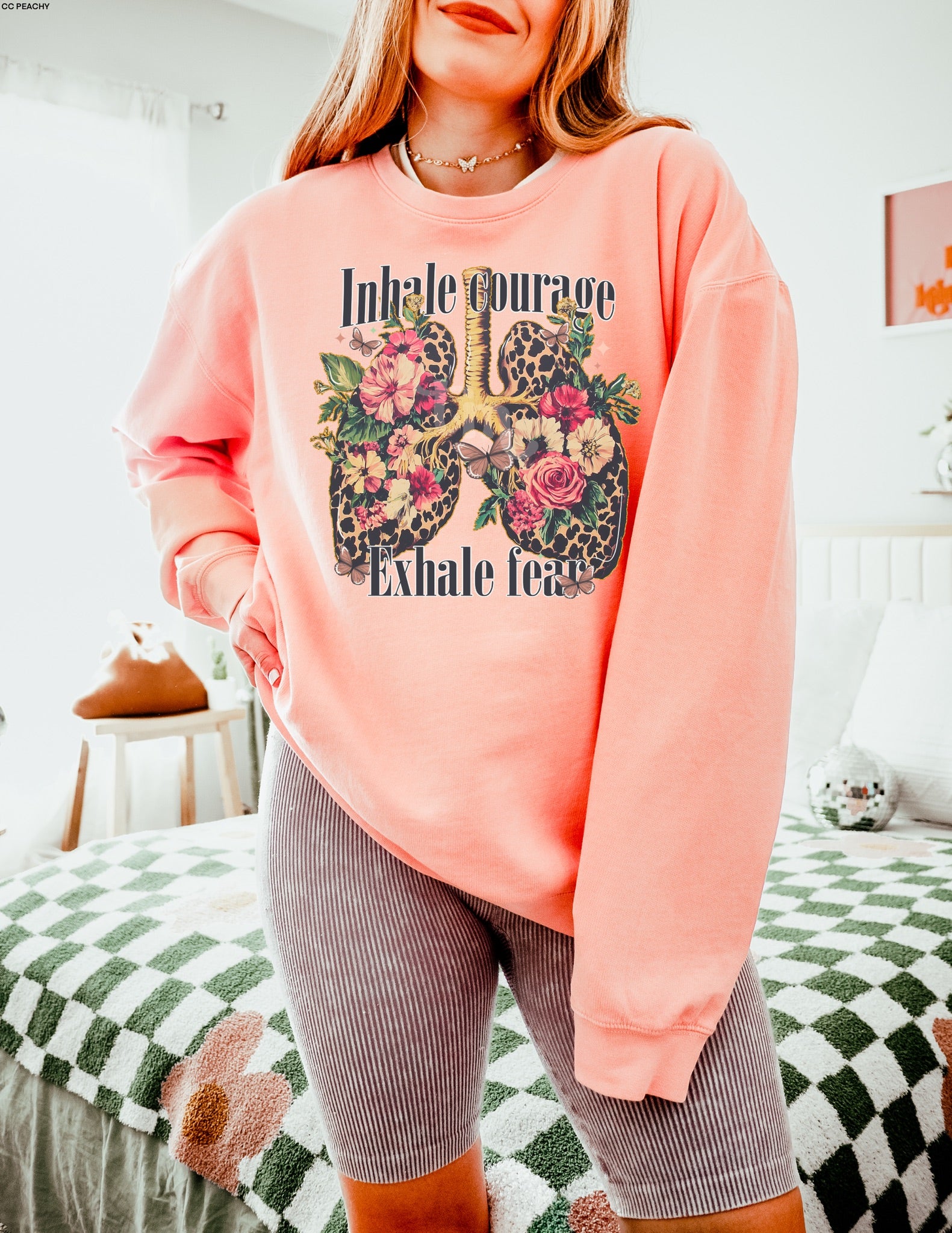 Inhale Courage MATTE CLEAR FILM