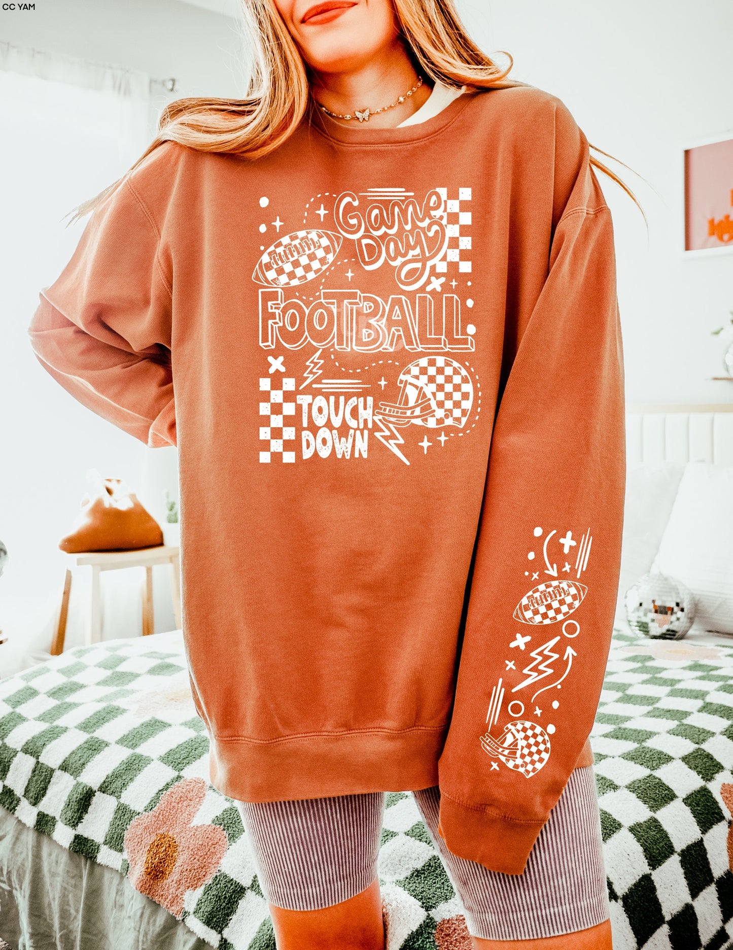 TMT // Game Day Football FRONT + SLEEVE