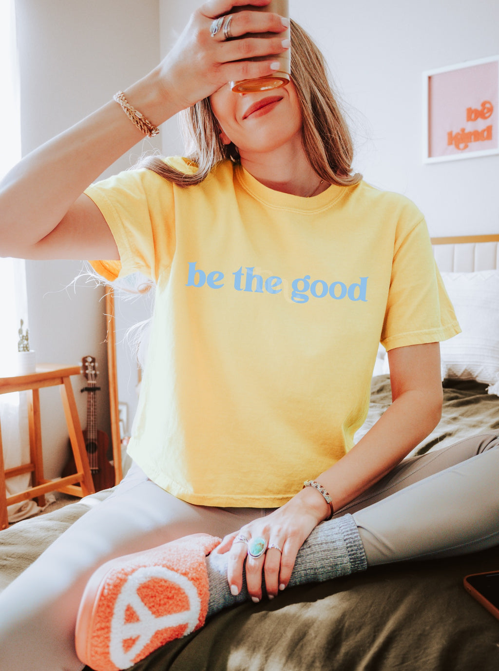 Be The Good LIGHT BLUE INK