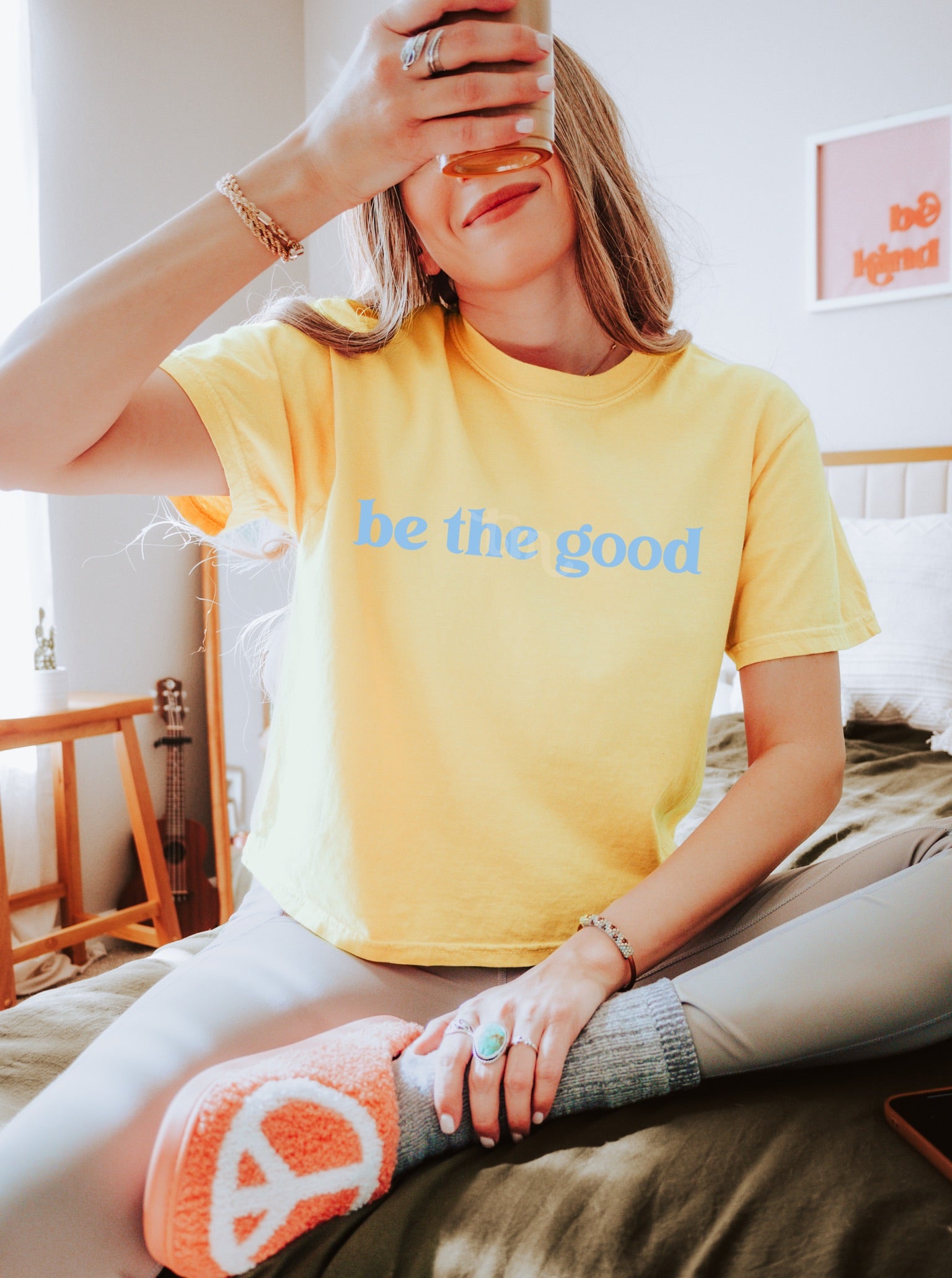 Be The Good LIGHT BLUE INK