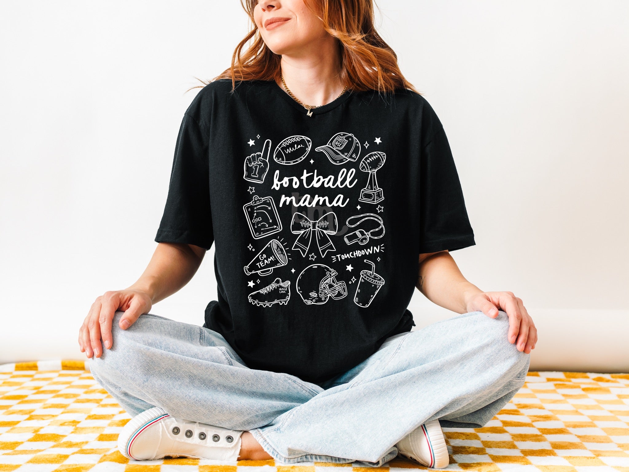 Football Mama Doodles