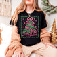 GLITTER Bow Christmas Tree MATTE CLEAR FILM