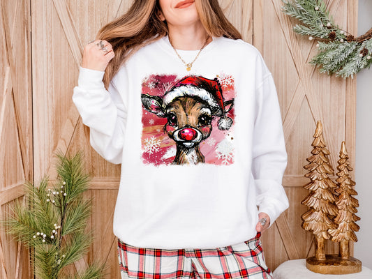 GLITTER Rudolph MATTE CLEAR FILM