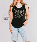 Love Like Jesus TAN PUFF