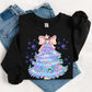 TMT // GLITTER Colorful Tree MATTE CLEAR FILM