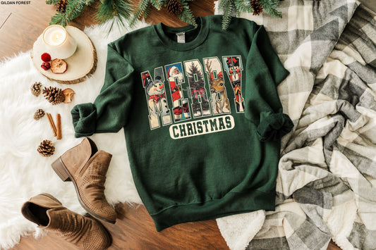 TMT // Vintage Merry Christmas MATTE CLEAR FILM