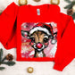 GLITTER Rudolph MATTE CLEAR FILM