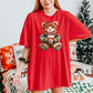 Winter Teddy Bear MATTE CLEAR FILM