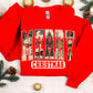 TMT // Vintage Merry Christmas MATTE CLEAR FILM