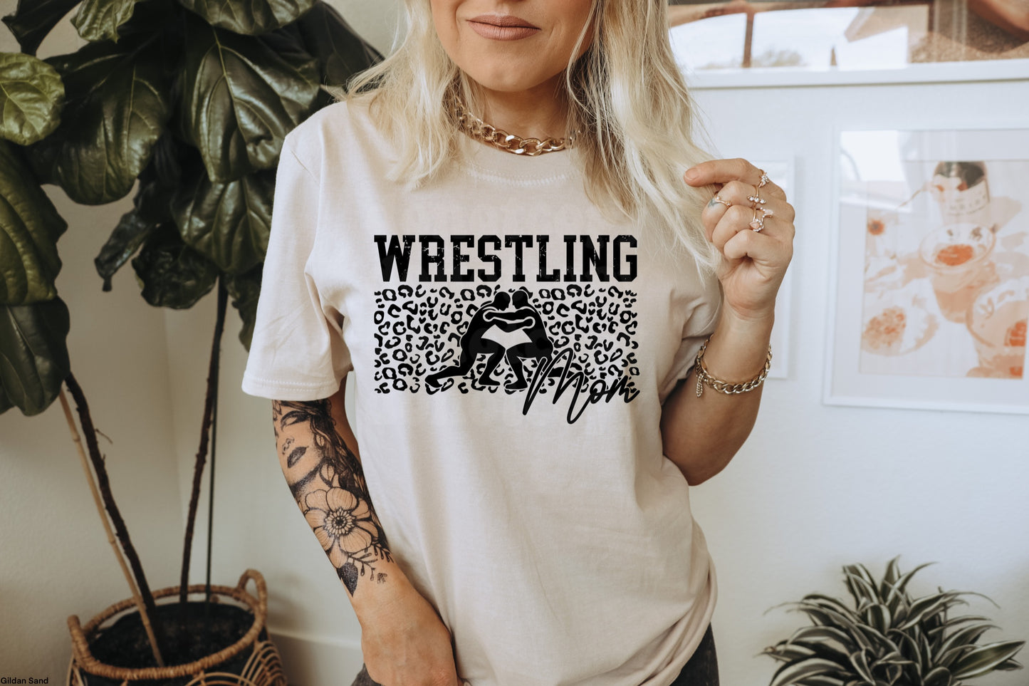 Wrestling Mom Leopard