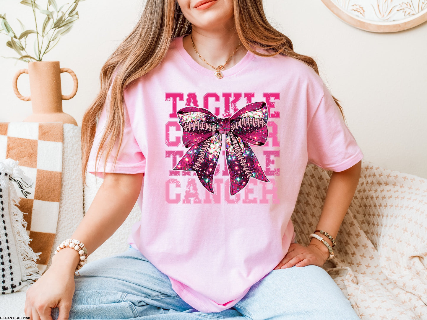 TMT // GLITTER Tackle Cancer MATTE CLEAR FILM