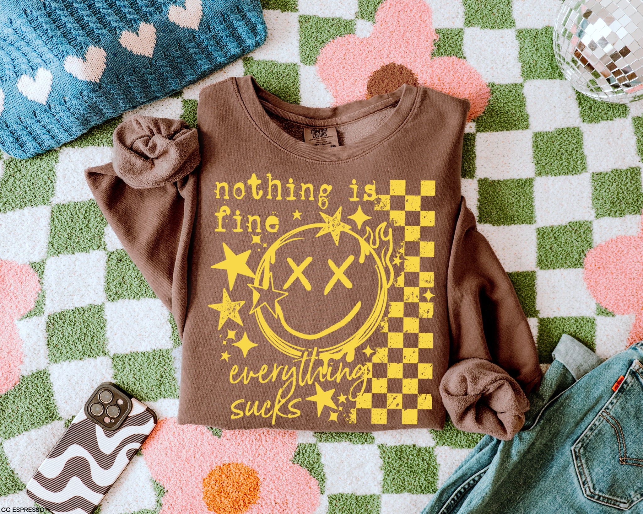 Nothing is Fine MAIZE YELLOW INK