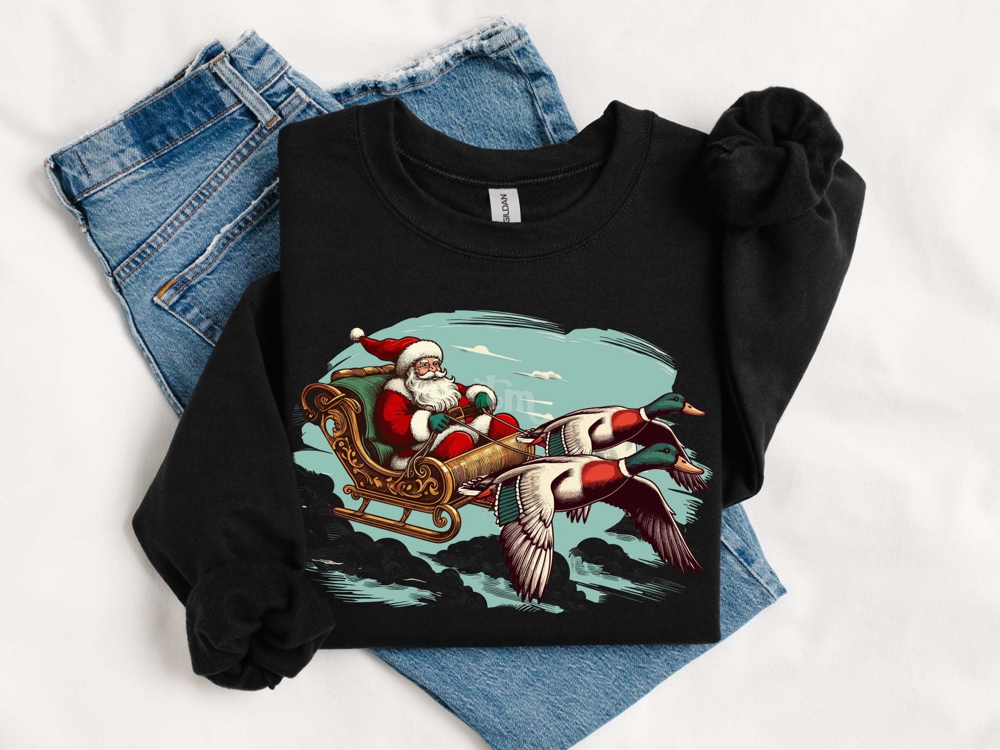 Mallard Sleigh MATTE CLEAR FILM