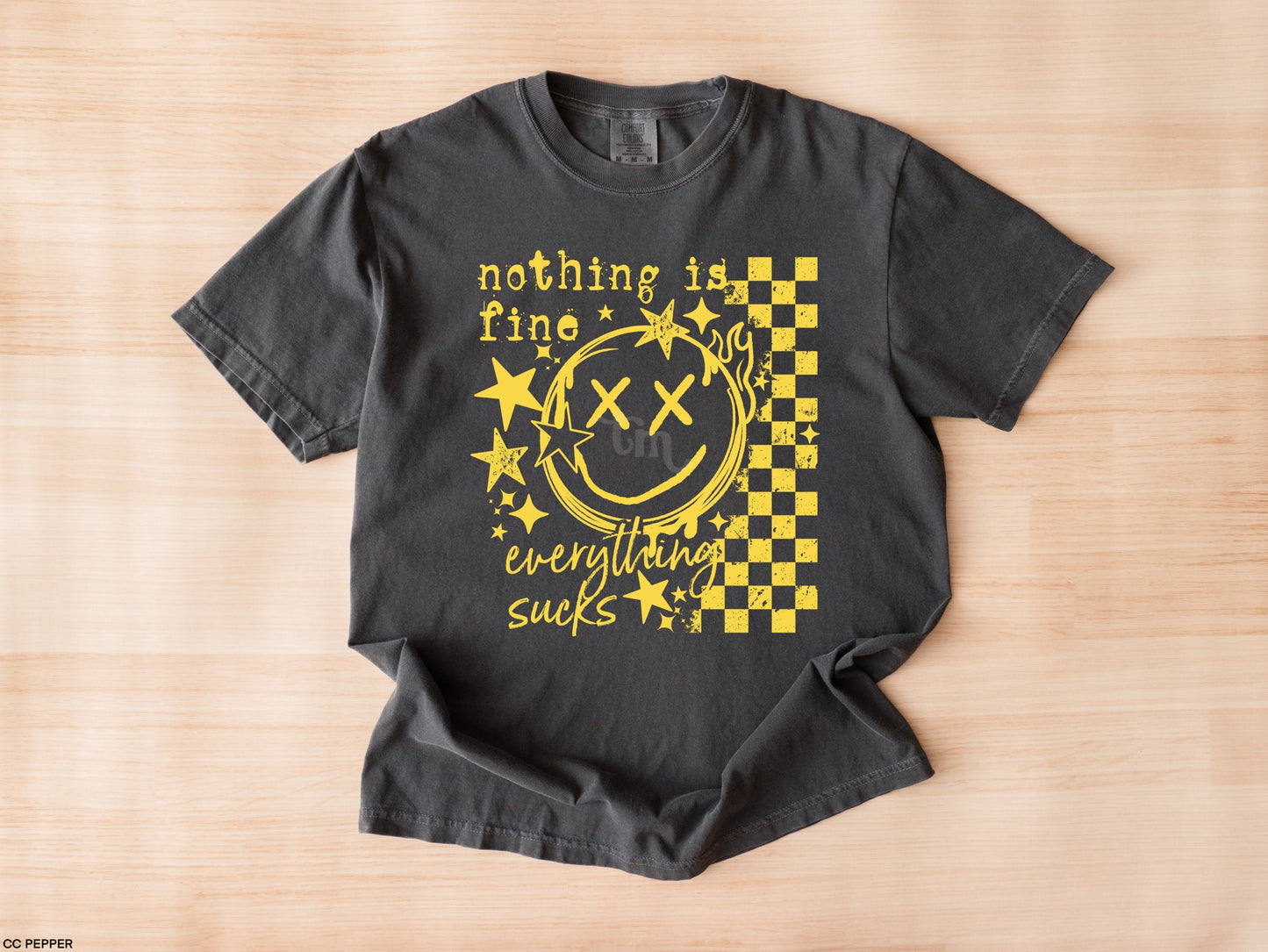 Nothing is Fine MAIZE YELLOW INK