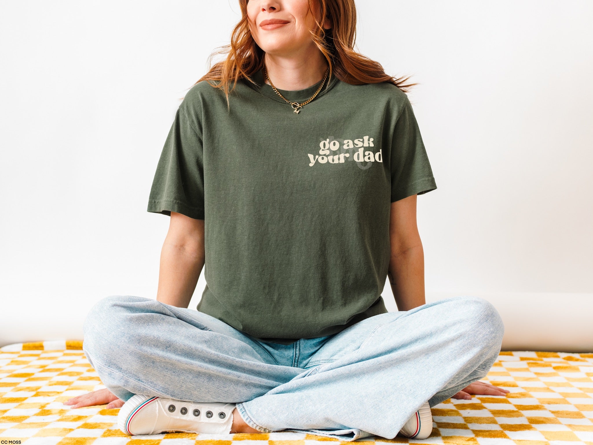 Go Ask Your Dad POCKET BEIGE INK