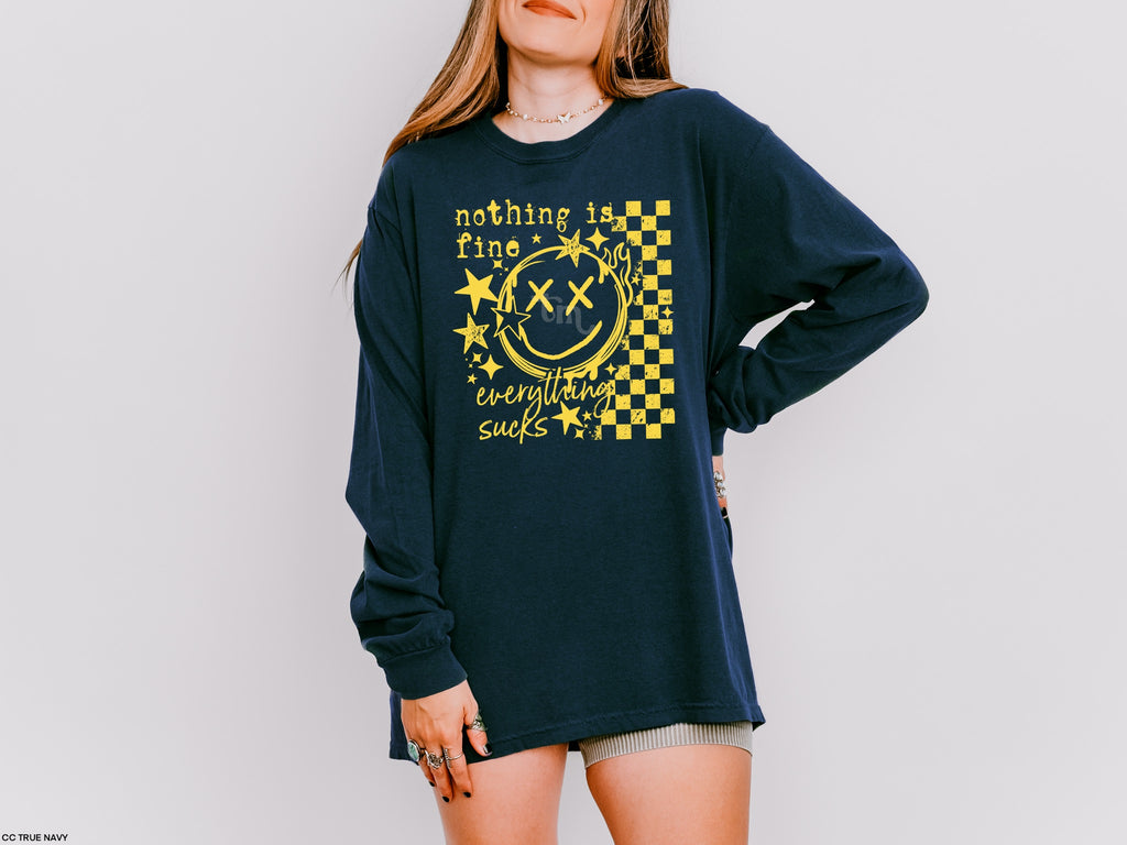 Nothing is Fine MAIZE YELLOW INK