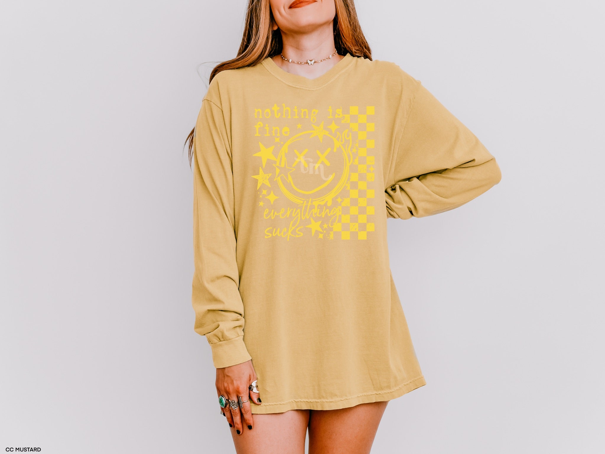 Nothing is Fine MAIZE YELLOW INK