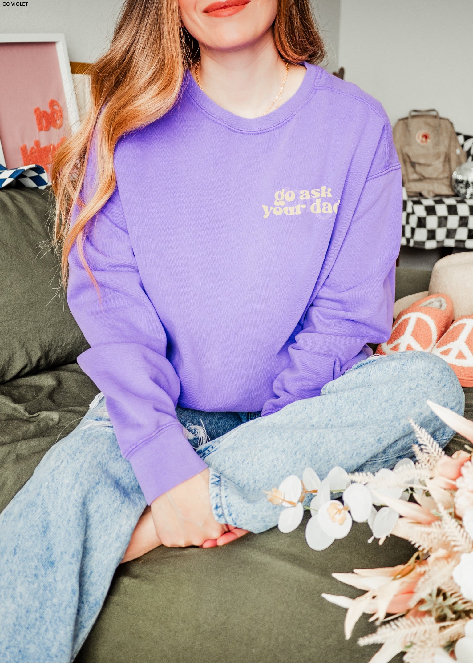 Go Ask Your Dad POCKET BEIGE INK