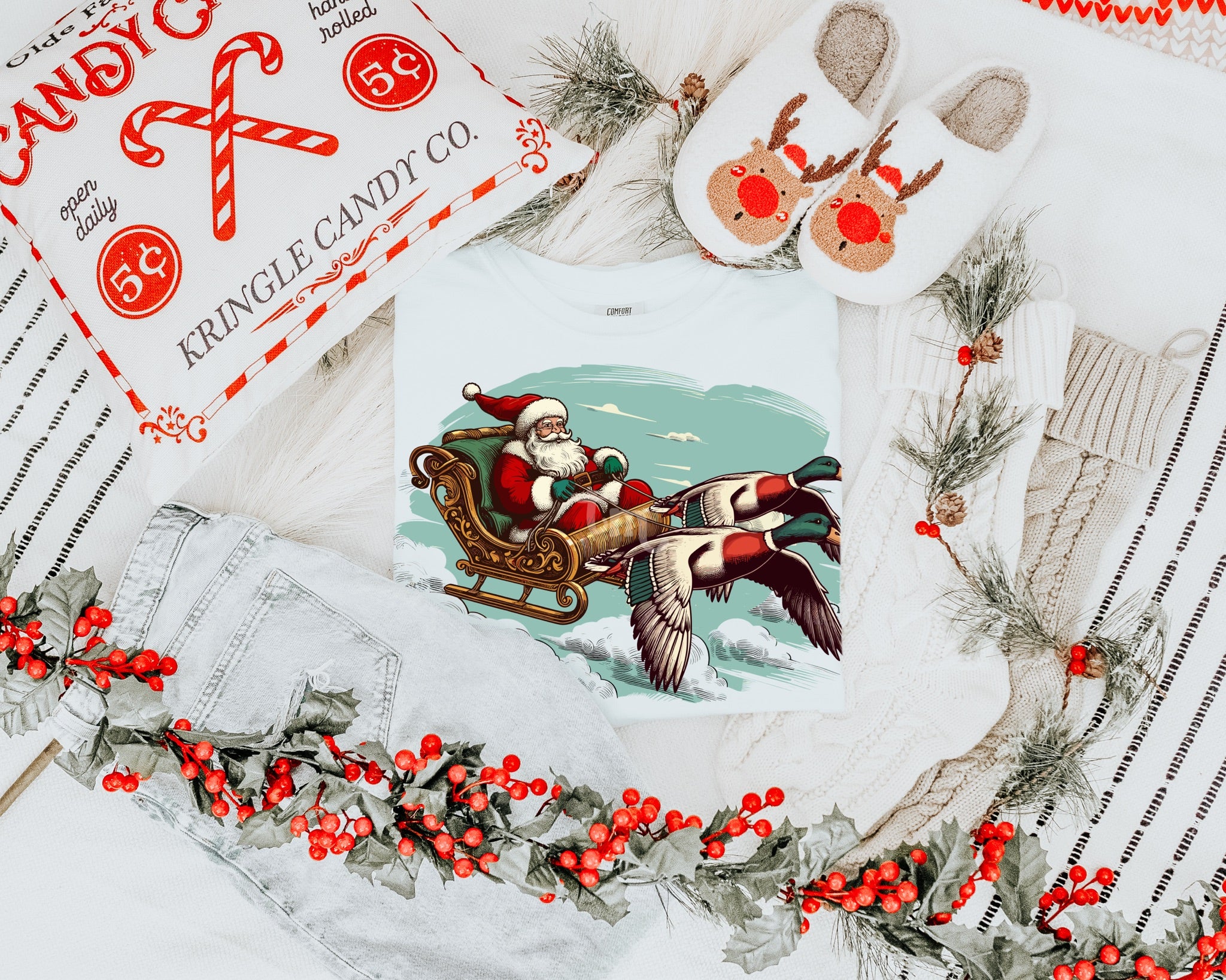 Mallard Sleigh MATTE CLEAR FILM