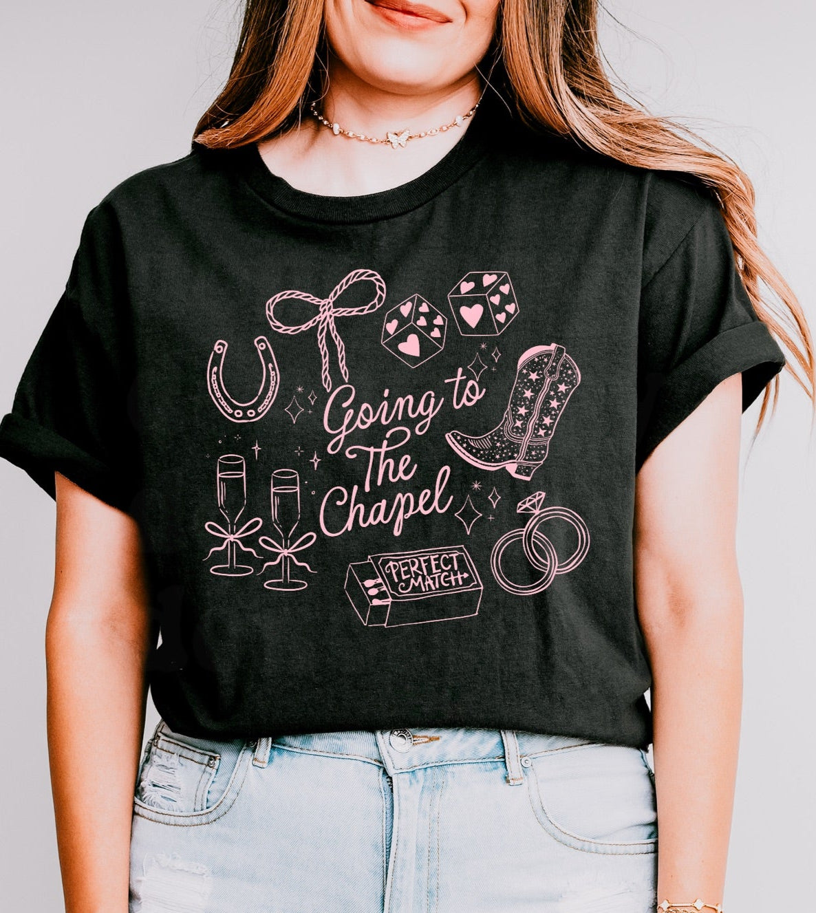 Going to the Chapel BABY PINK INK