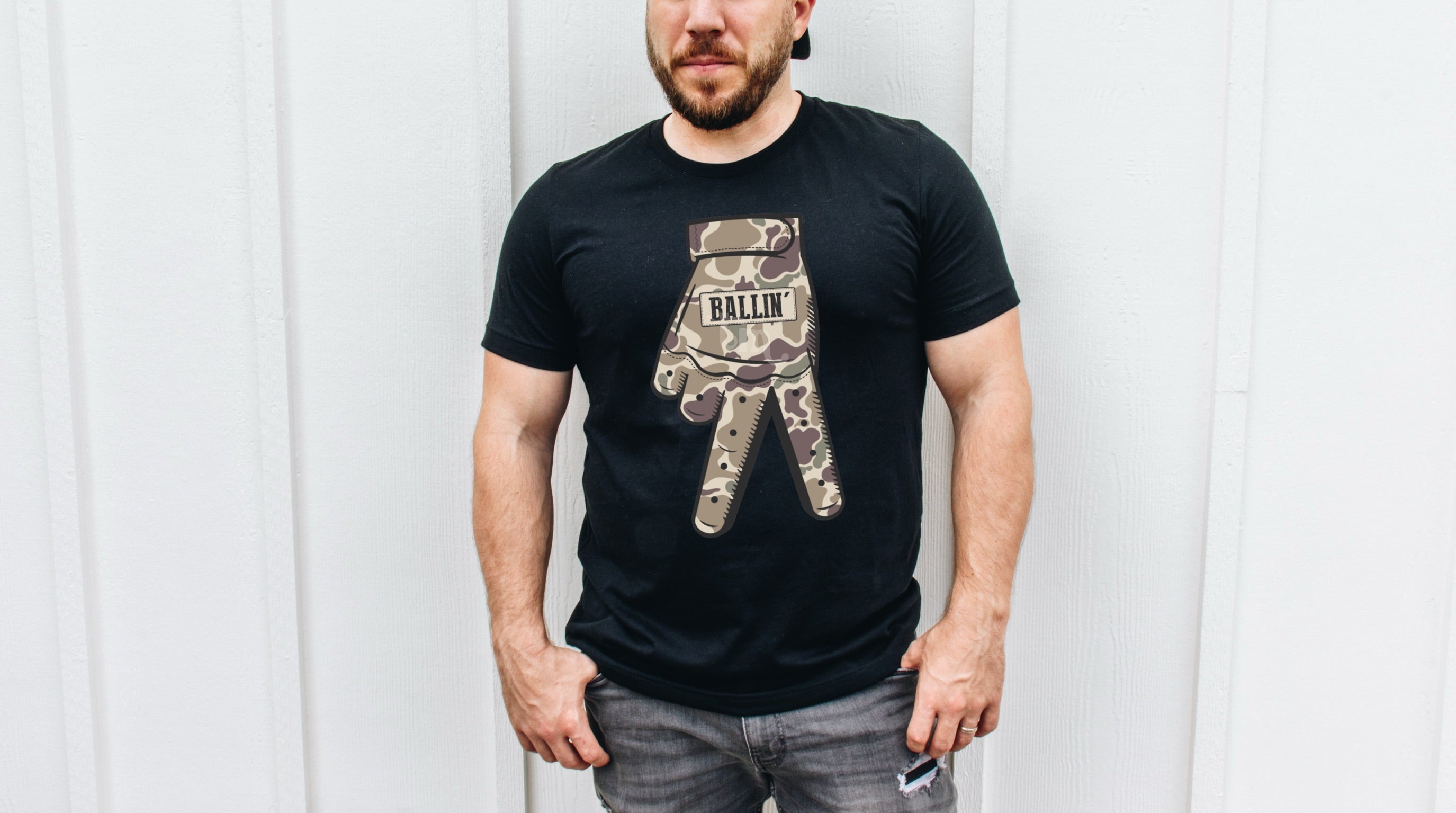 TMT // Ballin' Camo Glove MATTE CLEAR FILM