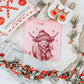 TMT // Highland Cow Winter RED INK