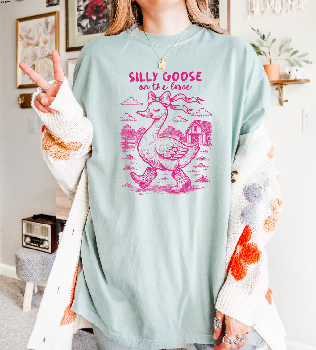Silly Goose on the Loose HOT PINK INK
