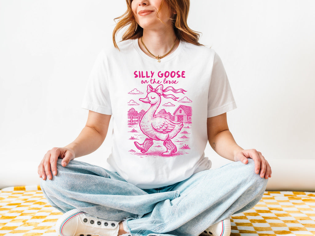 Silly Goose on the Loose HOT PINK INK