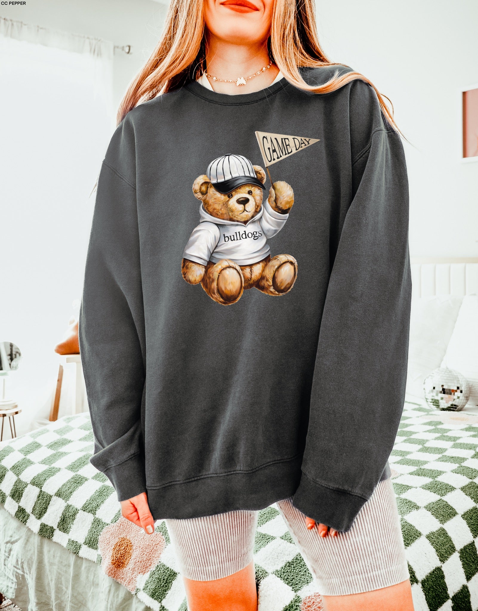 Lets Go Bulldogs MATTE CLEAR FILM