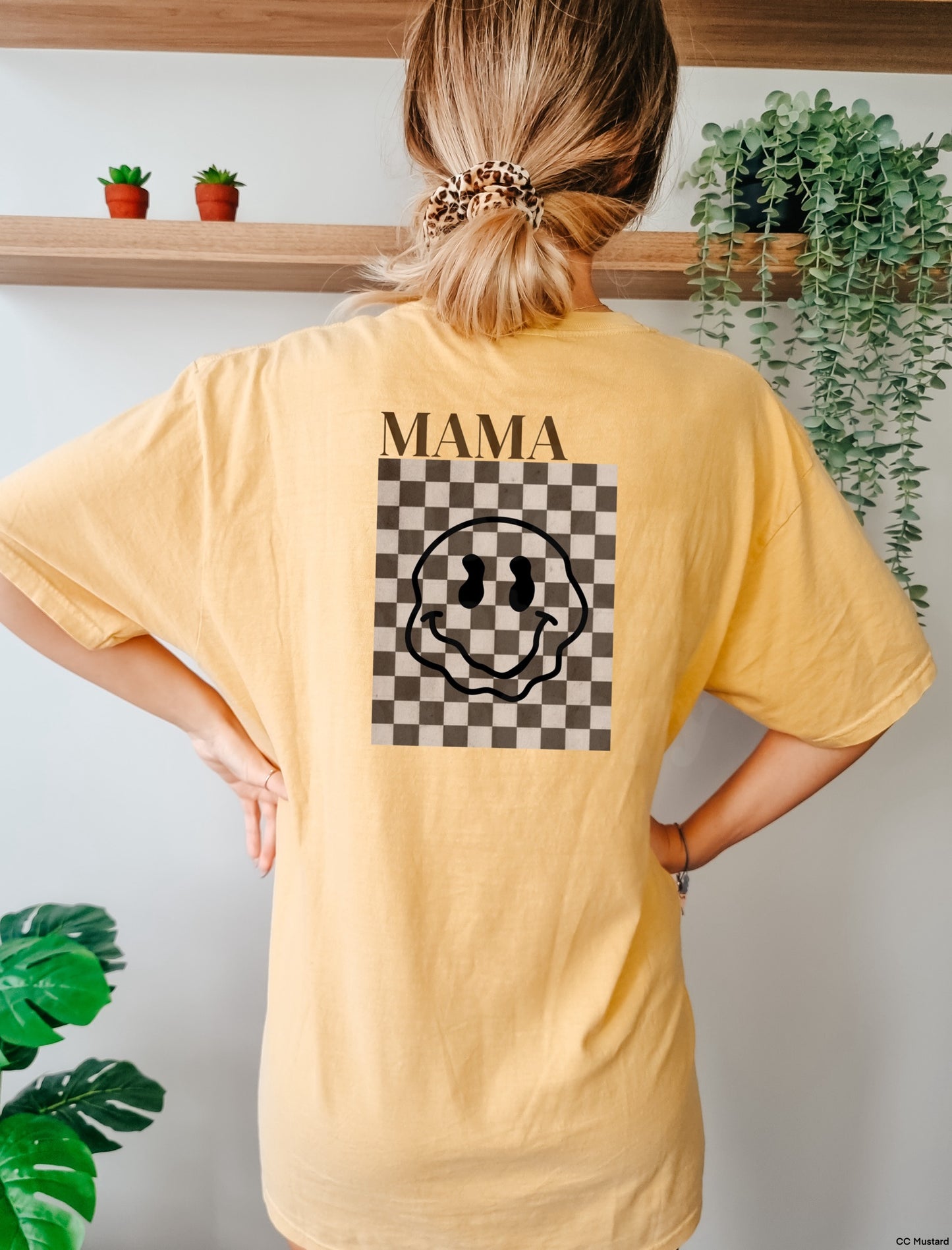 Mama Checkered With Optional Pocket MATTE CLEAR FILM