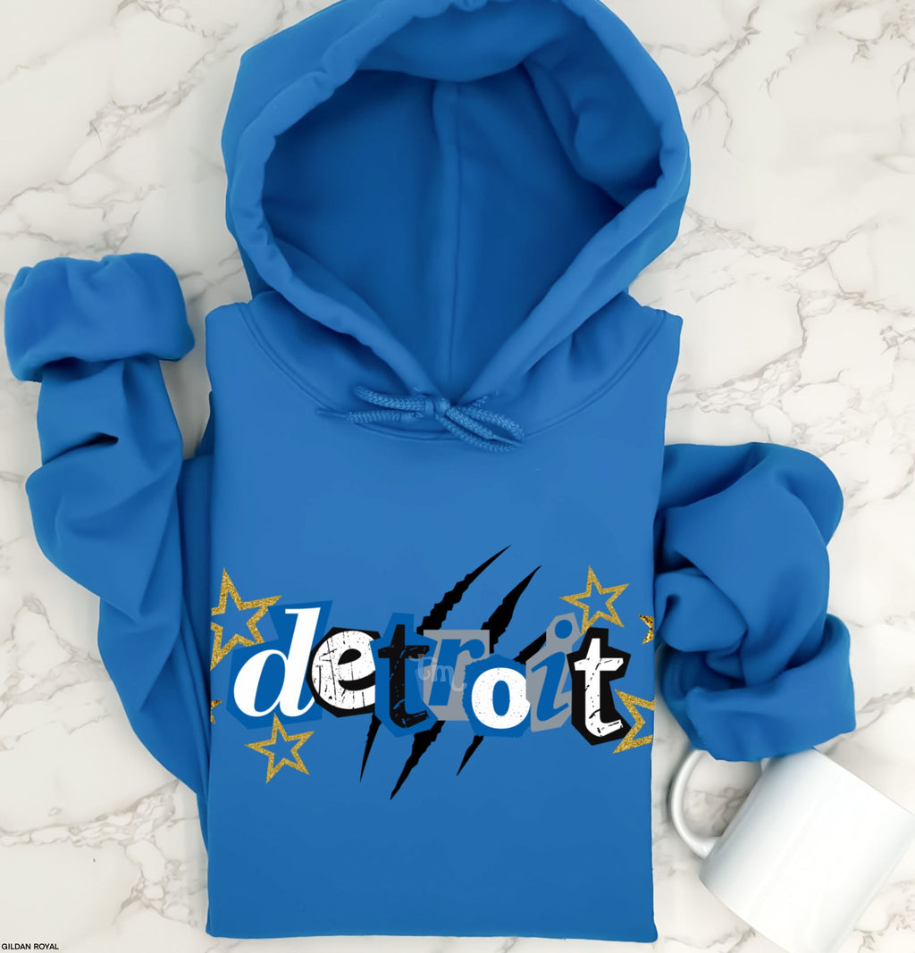 GLITTER Detroit MATTE CLEAR FILM