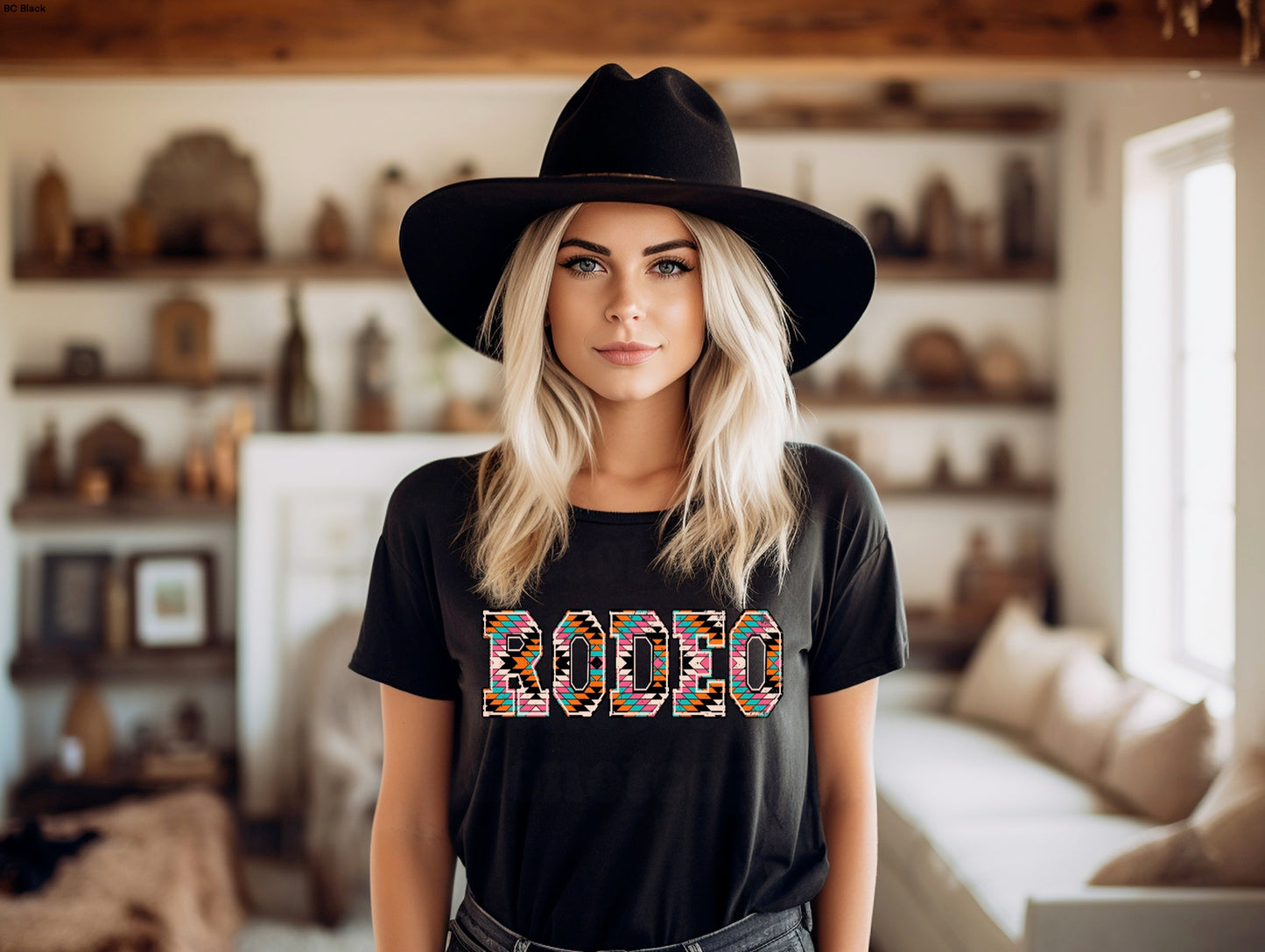 Rodeo Aztec Distressed MATTE CLEAR FILM