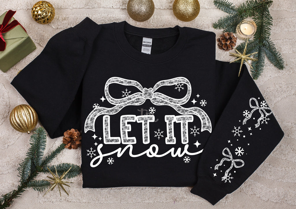Lace Let it Snow with SLEEVE