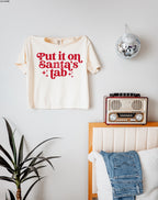 Santa's Tab FIRE RED INK