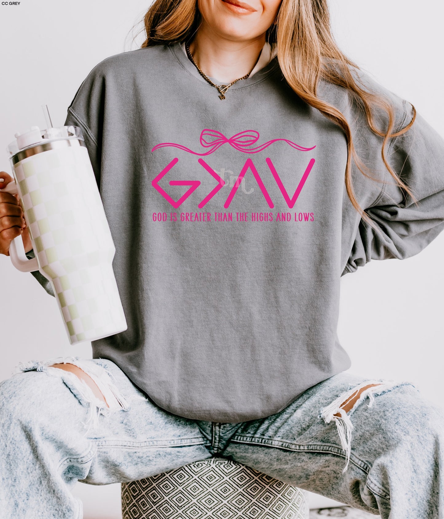 God is Greater HOT PINK INK