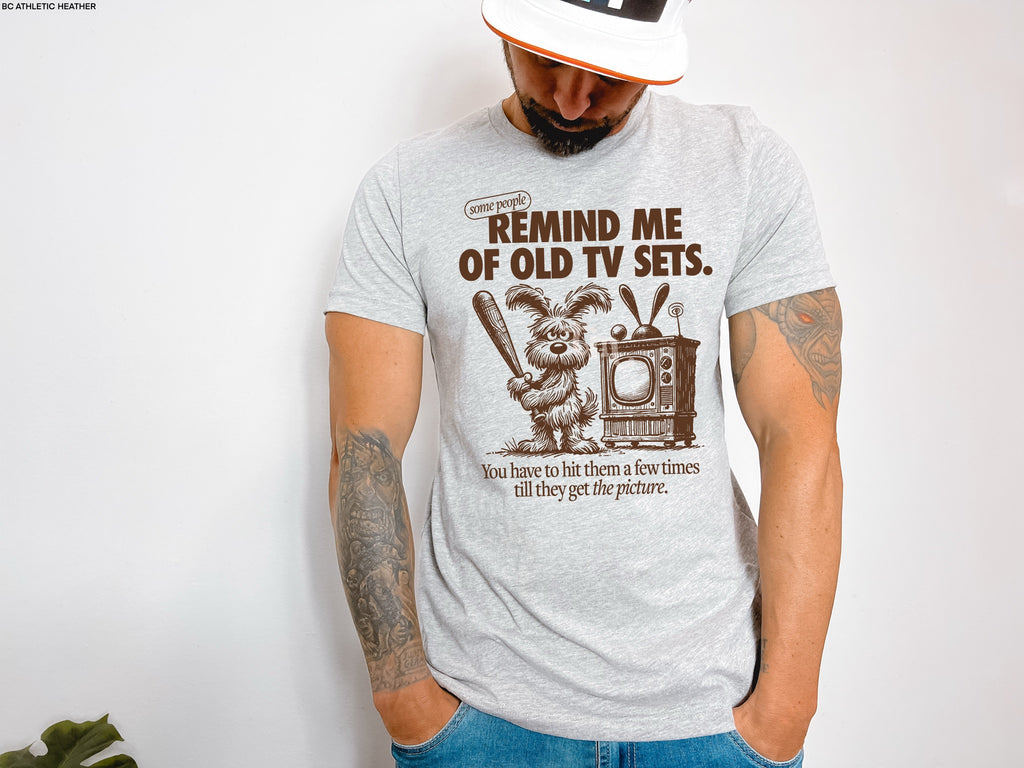 Old TV Sets DOE BROWN INK