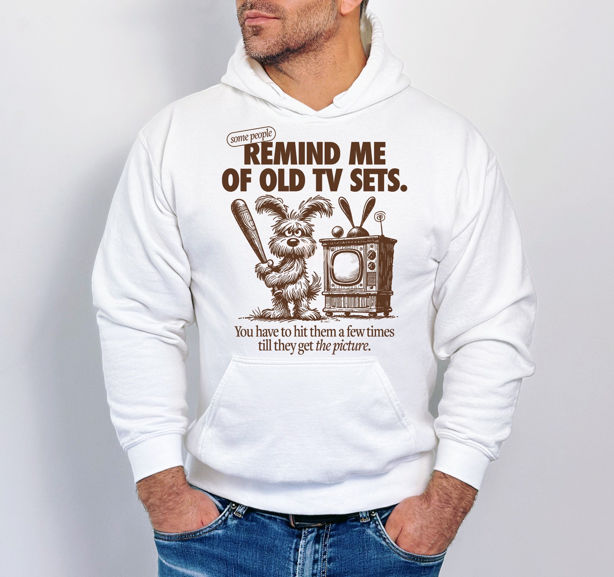 Old TV Sets DOE BROWN INK