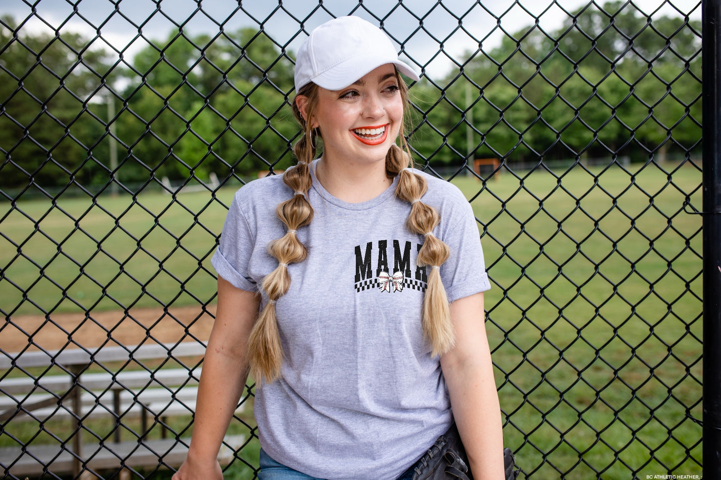 Baseball Mama Coquette With Optional Pocket MATTE CLEAR FILM