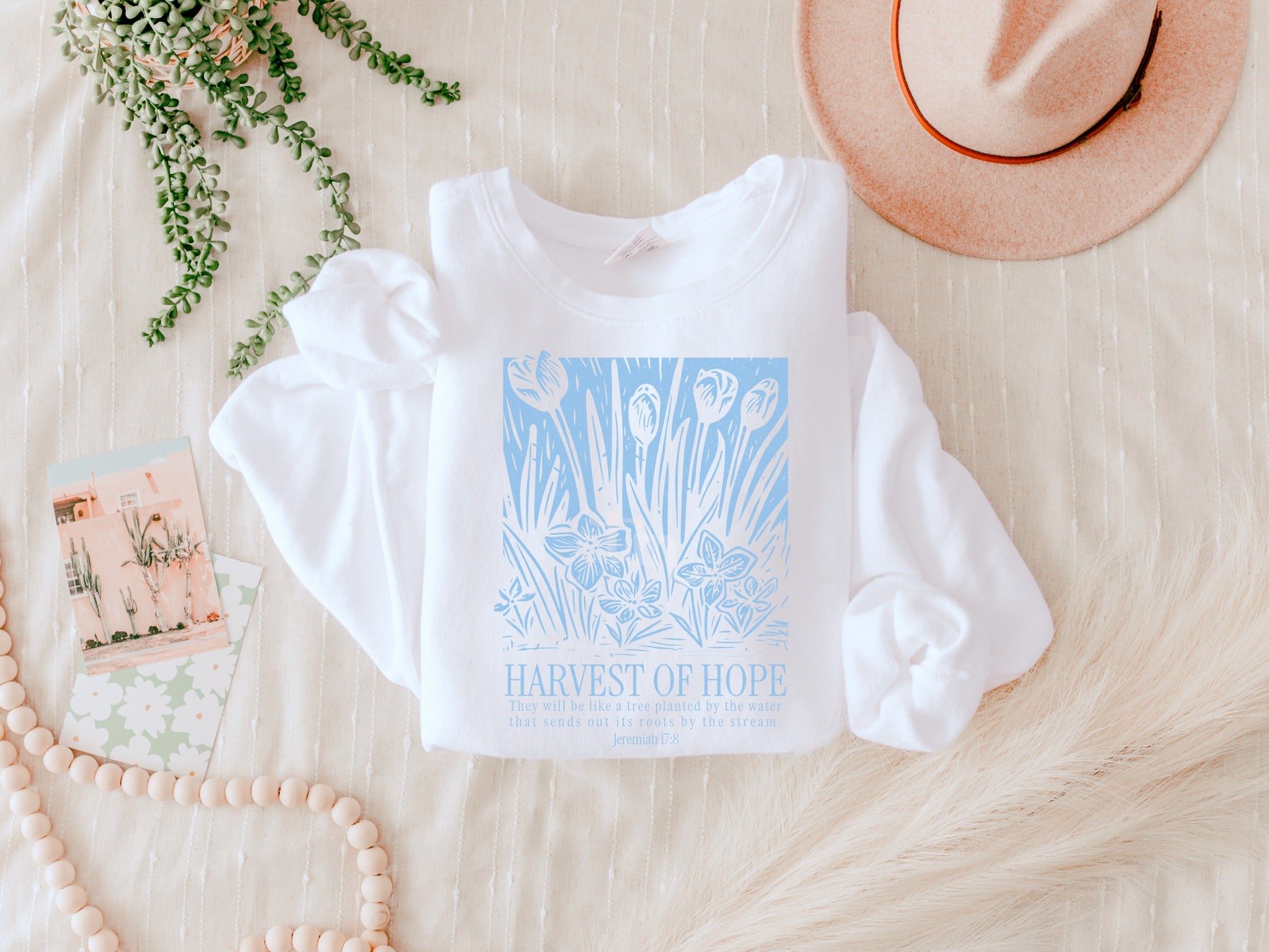 Harvest of Hope LIGHT BLUE INK