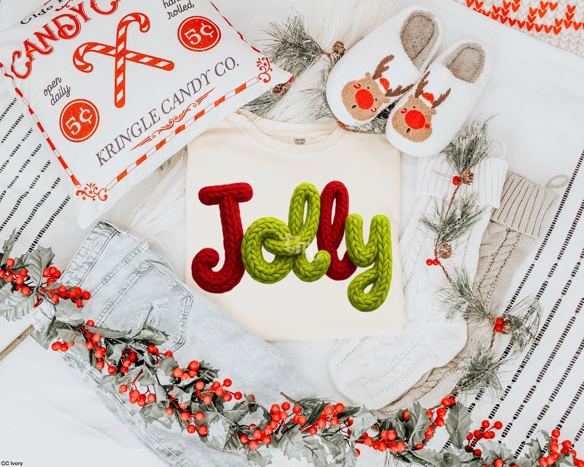 Faux Yarn Jolly MATTE CLEAR FILM