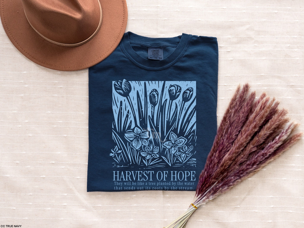 Harvest of Hope LIGHT BLUE INK