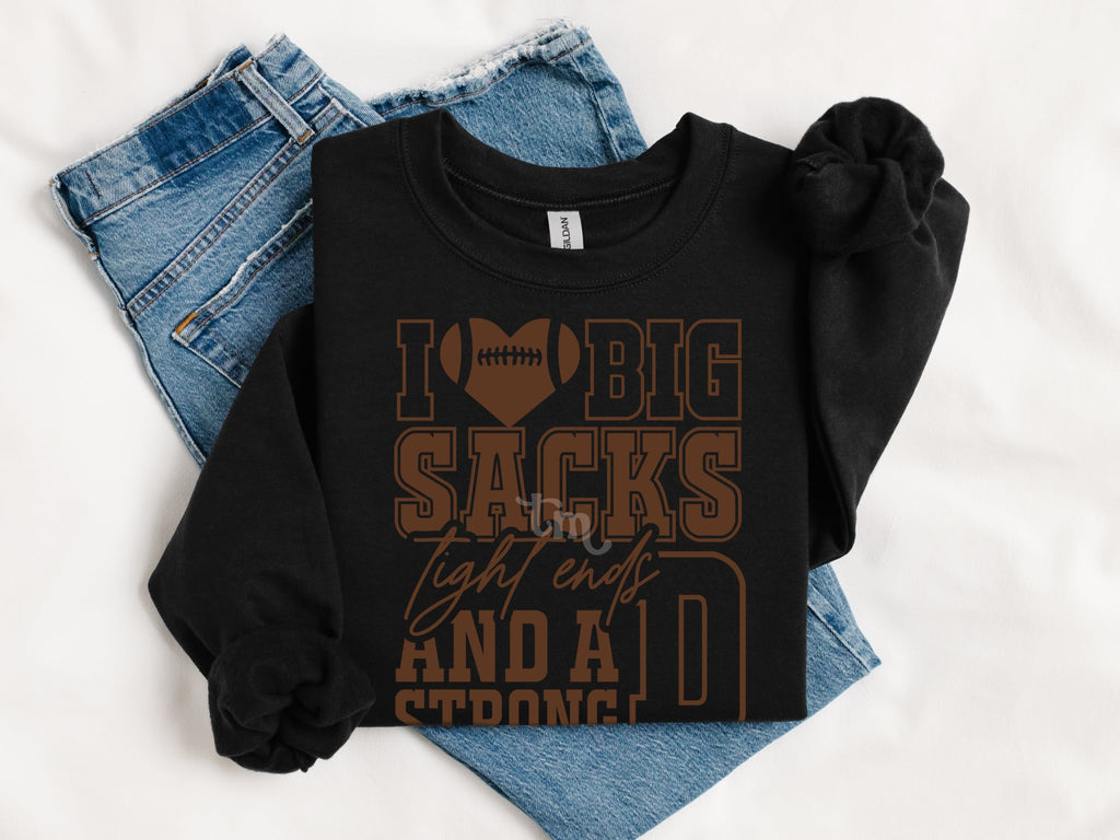 I Love Big Sacks DOE BROWN INK