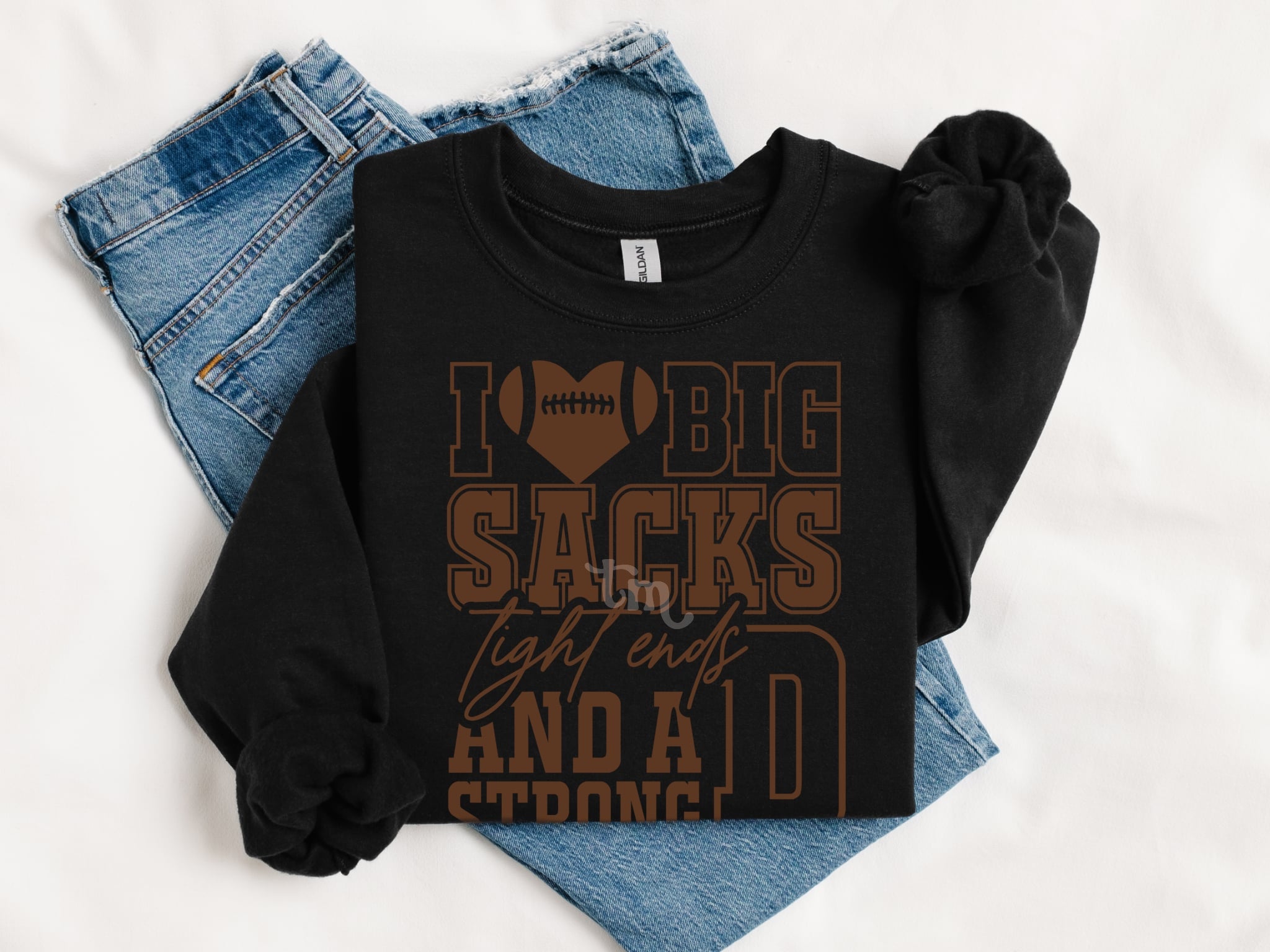 I Love Big Sacks DOE BROWN INK