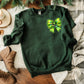 TMT // Furry Green Christmas Bow FULL SIZE + POCKET