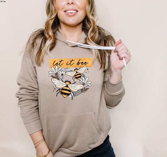 Let It Bee With Optional Pocket MATTE CLEAR FILM