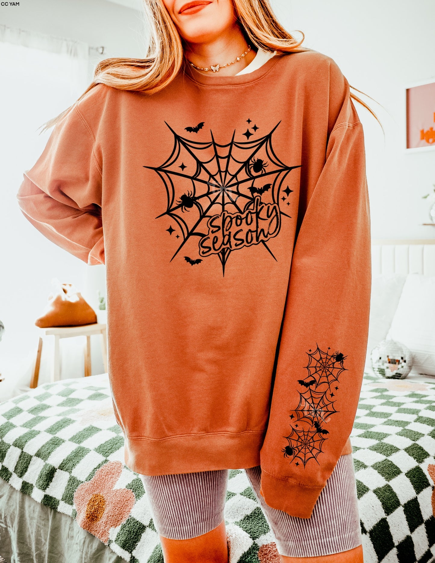 Spooky Season Web with Sleeve