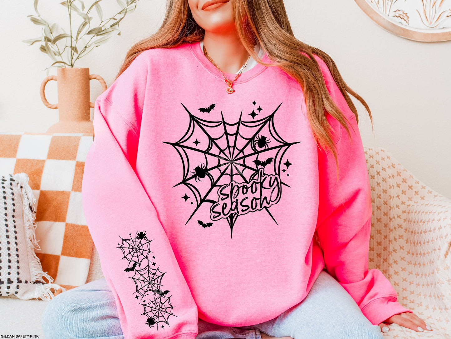 Spooky Season Web with Sleeve