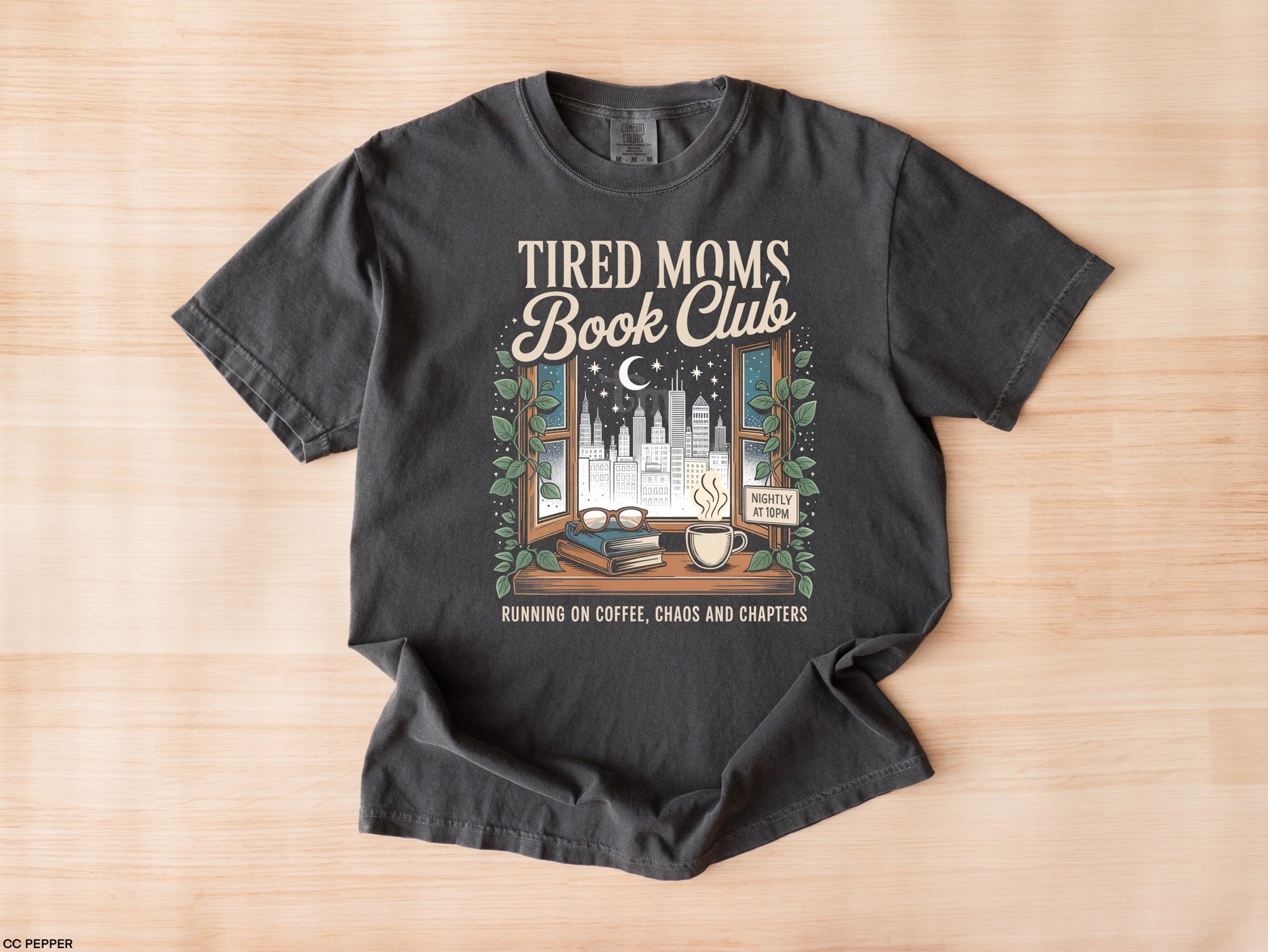 Tired Mom's Book Club MATTE CLEAR FILM